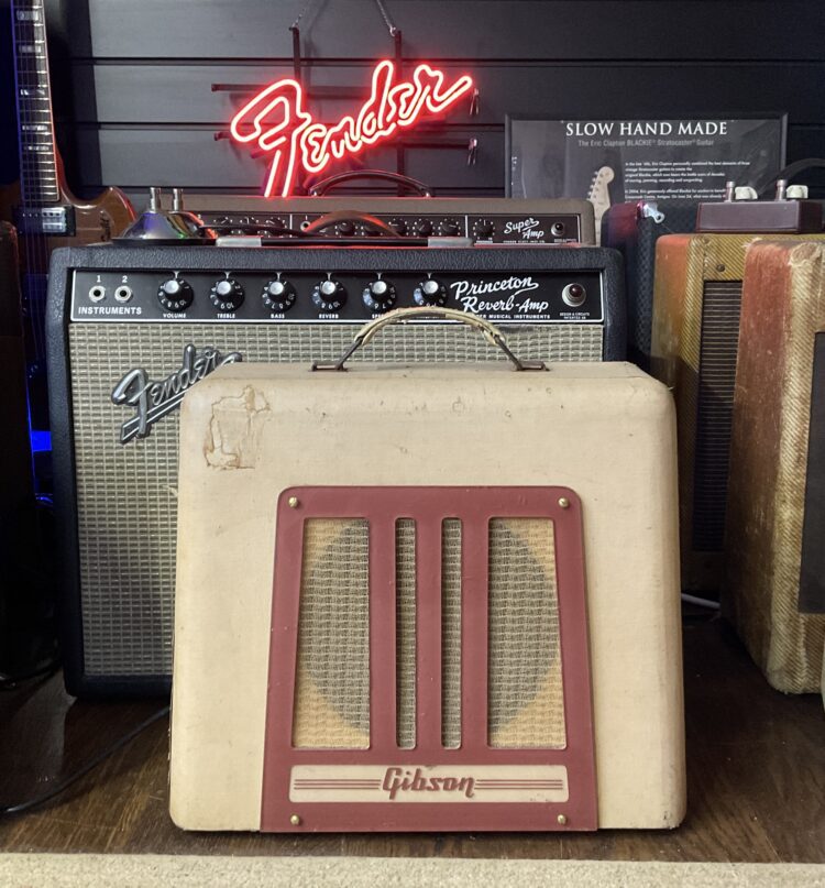 1950's Gibson BR9 Lap Steel With Matching Gibson BR9 Amp - Image 11