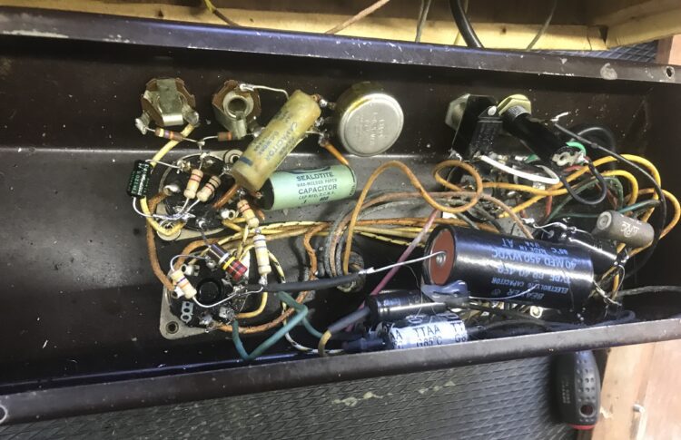 1950's Gibson BR9 Lap Steel With Matching Gibson BR9 Amp - Image 20