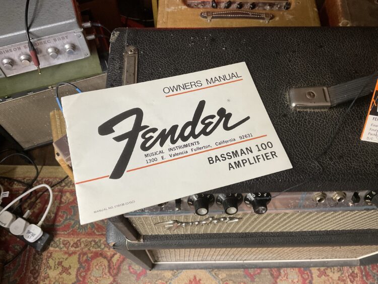 1976 Fender Bassman 100 - Image 5