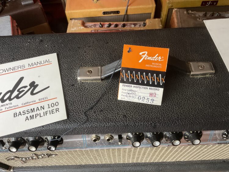 1976 Fender Bassman 100 - Image 4