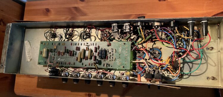 1976 Marshall 100w Lead Master Volume - Image 10