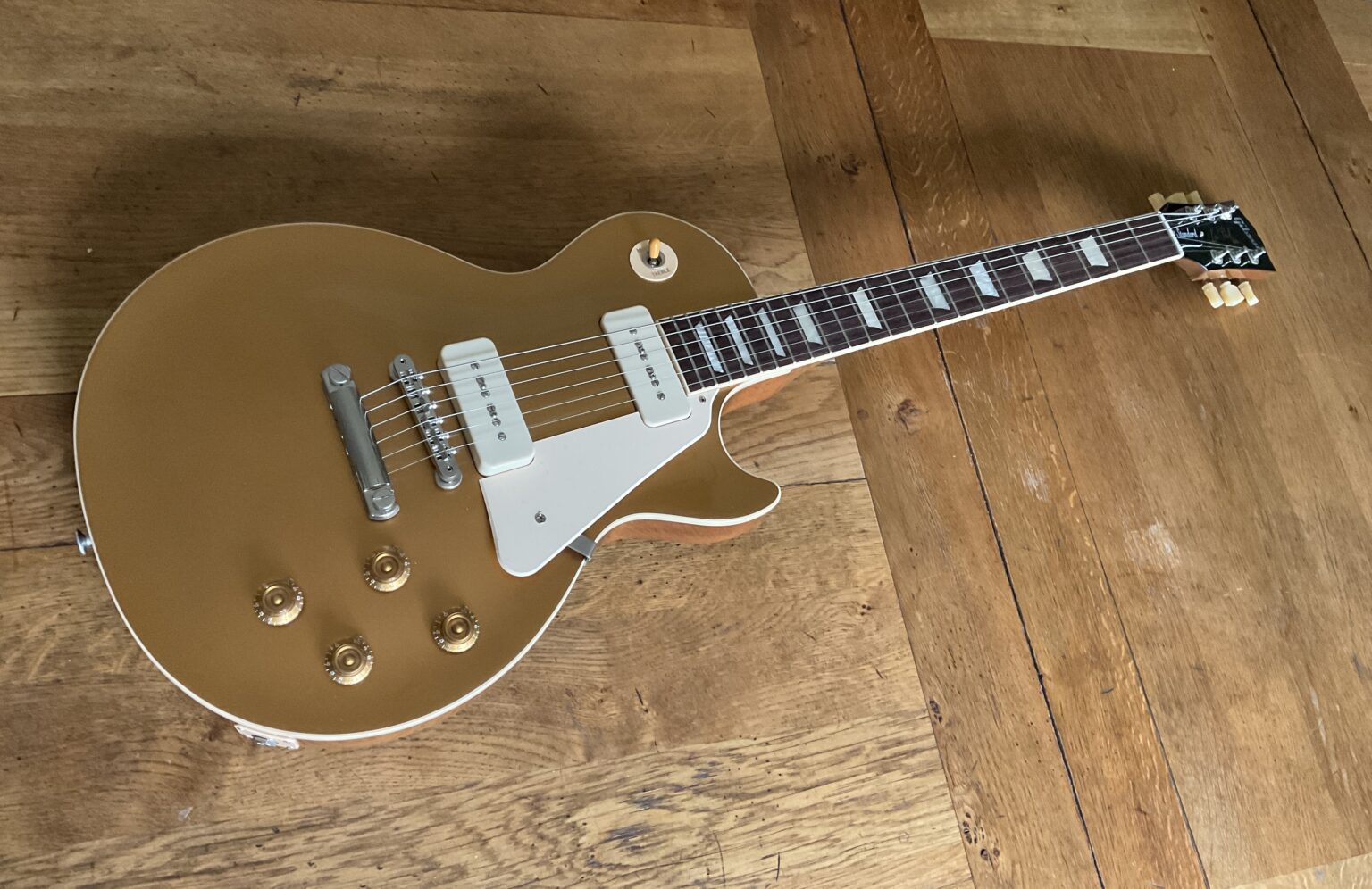 2020 Gibson Les Paul Standard Gold Top P90’s - Vintage & Modern Guitars