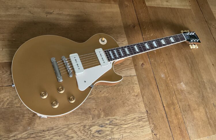 2020 Gibson Les Paul Standard Gold Top P90's - Image 2