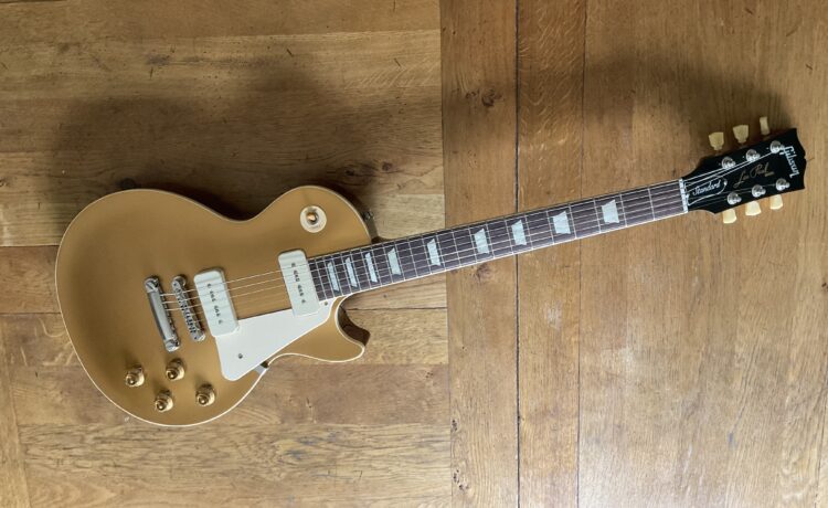 2020 Gibson Les Paul Standard Gold Top P90's - Image 5