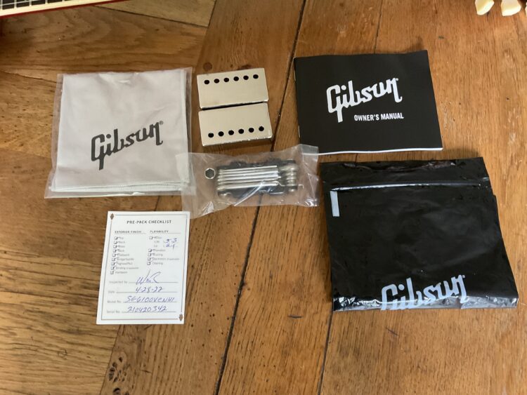 2022 Gibson SG Standard 61 Vintage Cherry Nickel Hardware - Image 5