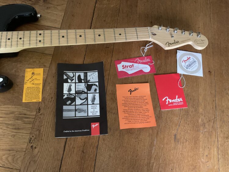 1998 Fender Eric Clapton Signature Stratocaster "Blackie" - Image 2