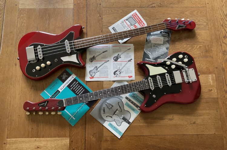 Circa 1960 Burns Sonic Bass - Image 9