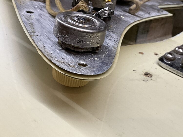 1961 Fender Stratocaster Olympic White - Image 23