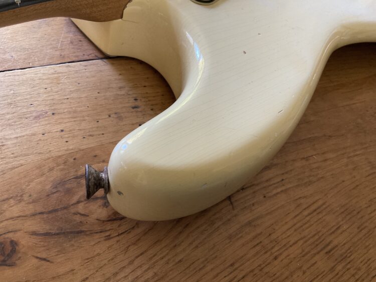 1961 Fender Stratocaster Olympic White - Image 8