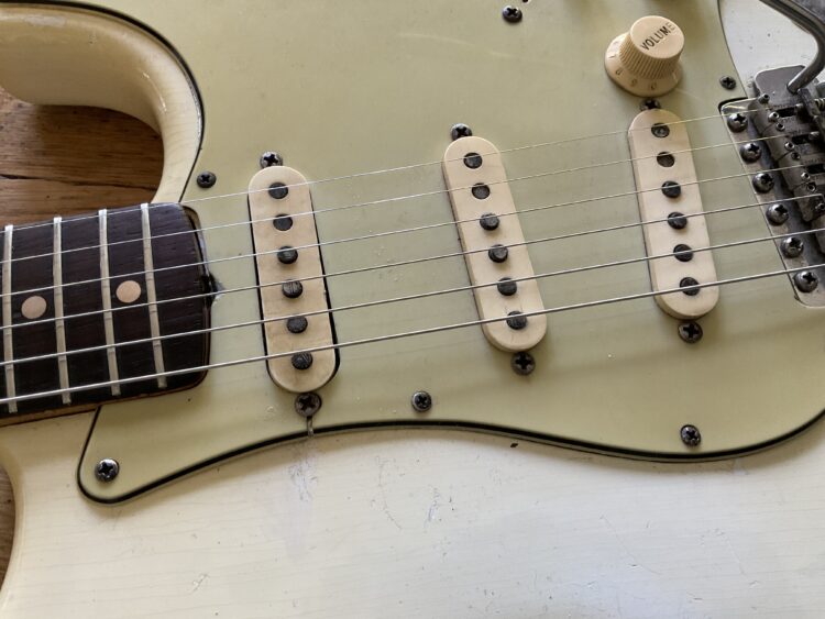 1961 Fender Stratocaster Olympic White - Image 26