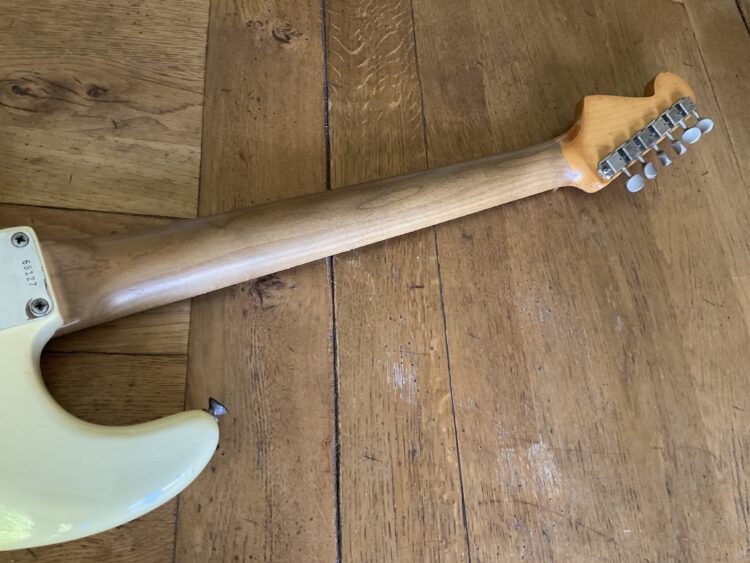 1961 Fender Stratocaster Olympic White - Image 12