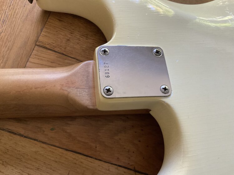 1961 Fender Stratocaster Olympic White - Image 13