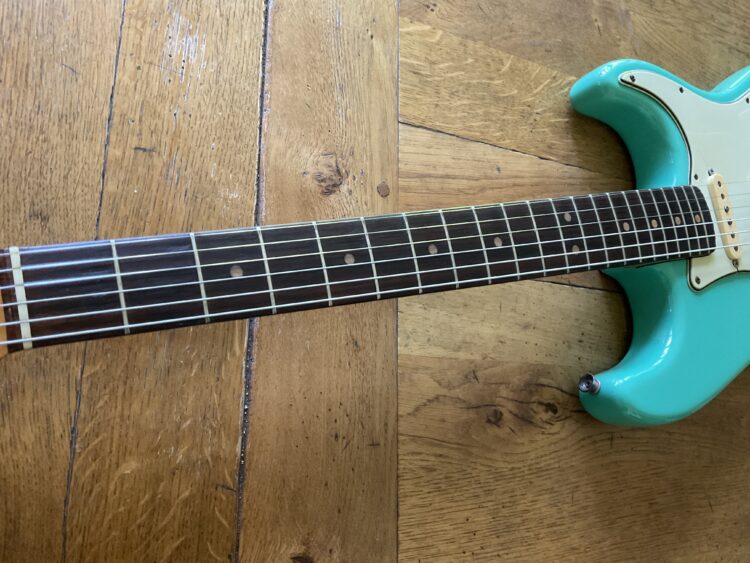 1964 Fender Stratocaster Foam Green - Image 11