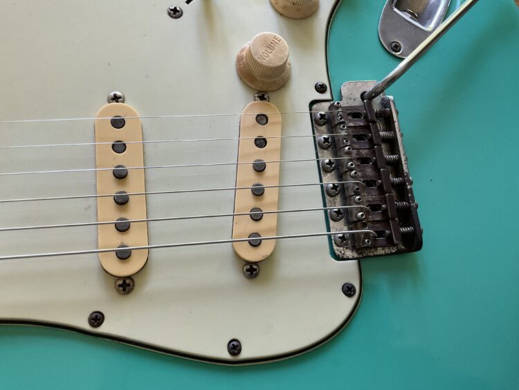 1964 Fender Stratocaster Foam Green - Image 6