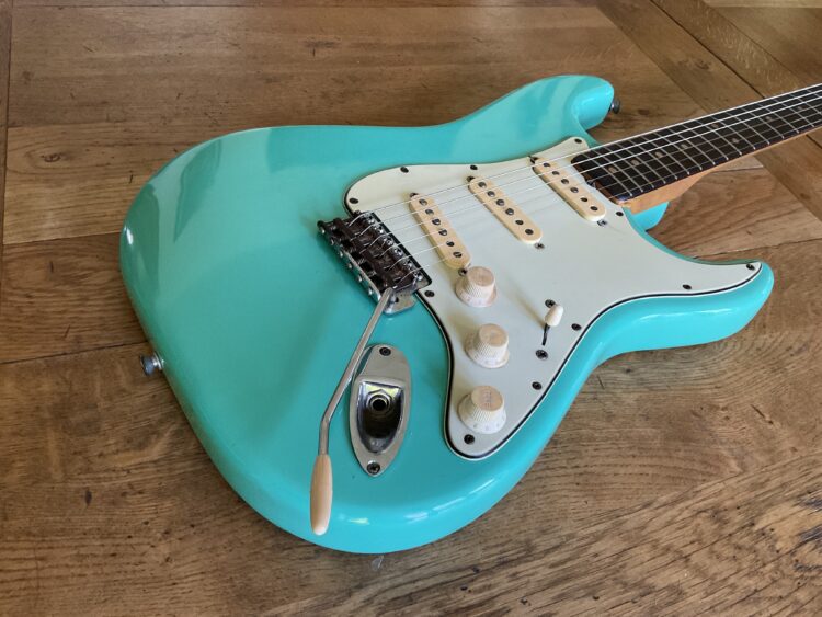 1964 Fender Stratocaster Foam Green - Image 20