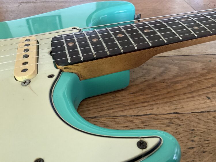 1964 Fender Stratocaster Foam Green - Image 17