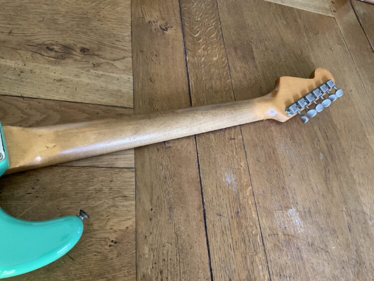 1964 Fender Stratocaster Foam Green - Image 9