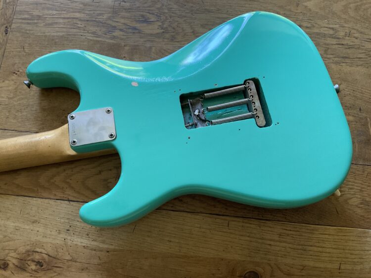 1964 Fender Stratocaster Foam Green - Image 14