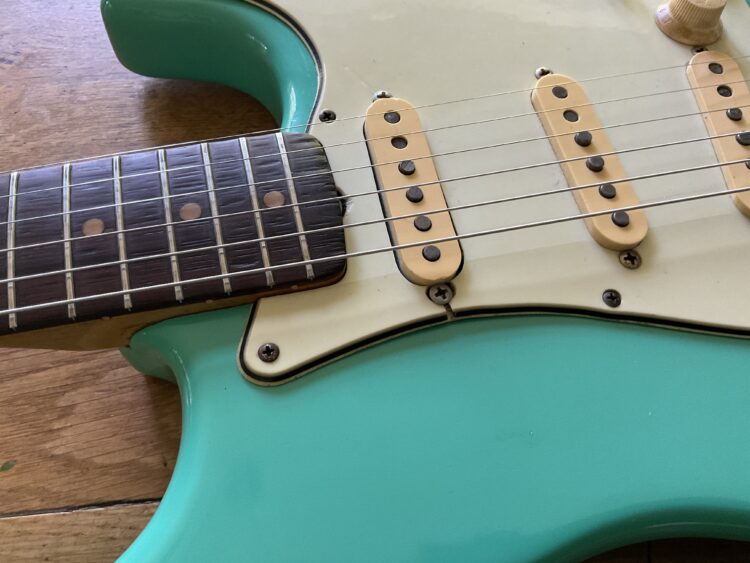 1964 Fender Stratocaster Foam Green - Image 5