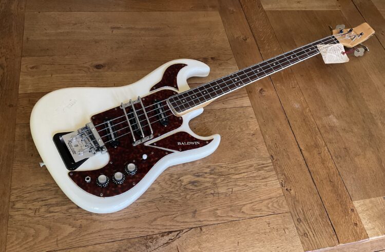 1967 Baldwin / Burns Marvin Bass Signed By Jet Harris