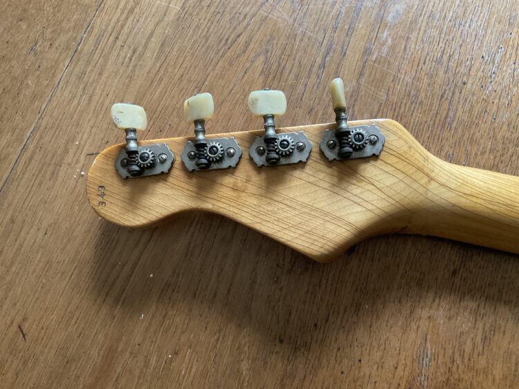 1960 Hofner 182 E2 bass Ex Ian Bairnson - Image 11