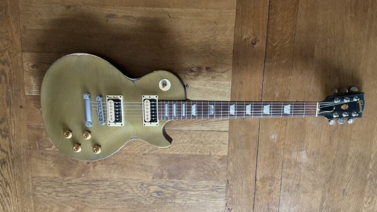 2014 Gibson Les Paul Studio 120th Anniversary Aged - Image 4