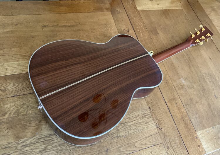 2011 Martin & Co J40 Electro Acoustic Guitar - Image 6