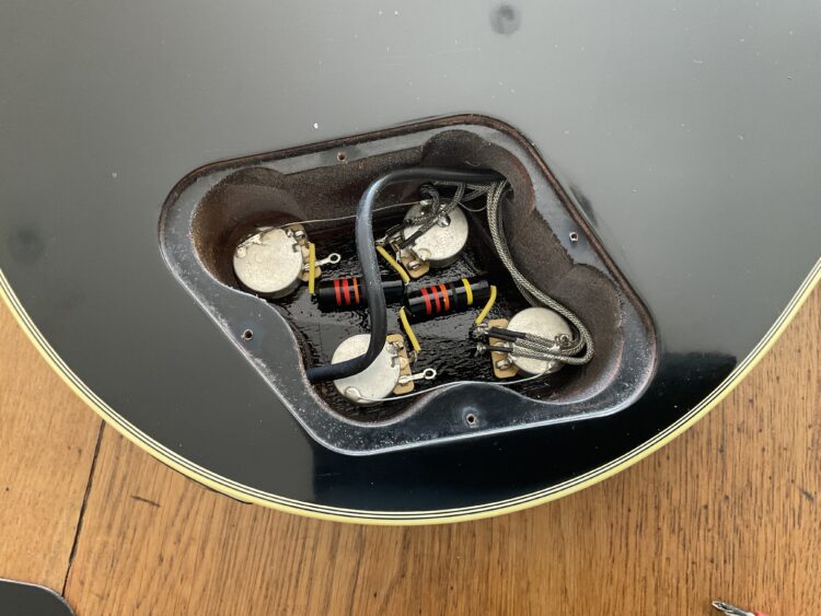 1957 Gibson Custom Shop Black Beauty Les Paul Custom Left handed - Image 14
