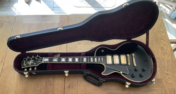 1957 Gibson Custom Shop Black Beauty Les Paul Custom Left handed - Image 13