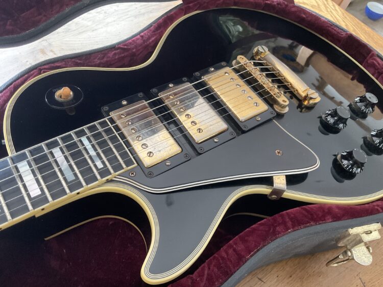 1957 Gibson Custom Shop Black Beauty Les Paul Custom Left handed - Image 12