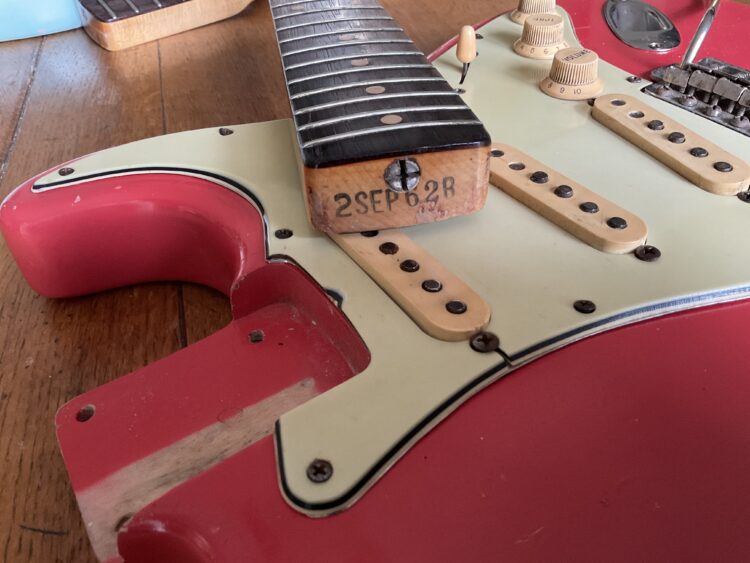 1962/3 Fender Stratocaster Fiesta Red - Image 23