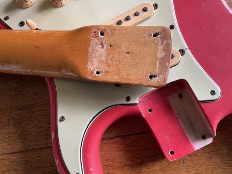 1962/3 Fender Stratocaster Fiesta Red - Image 24