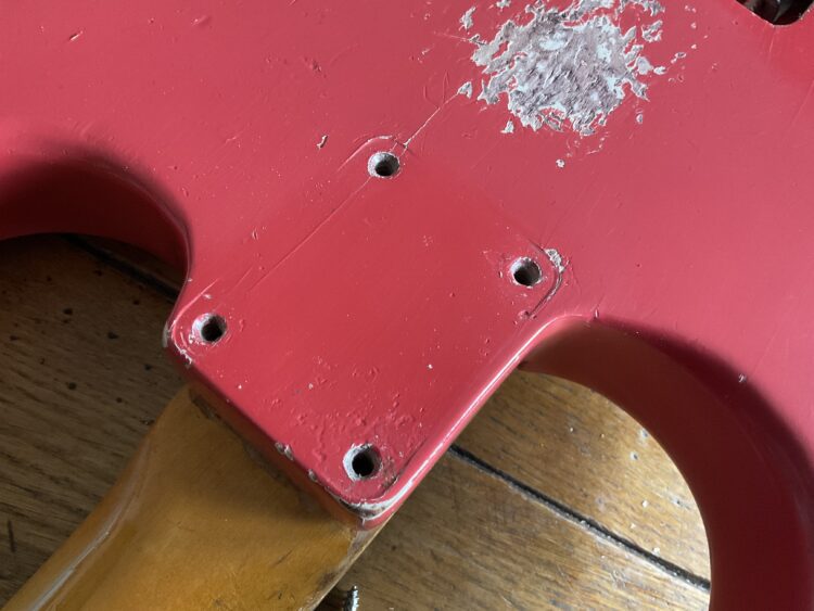 1962/3 Fender Stratocaster Fiesta Red - Image 25