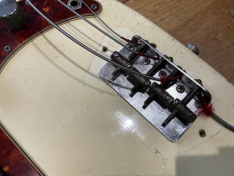 1960 Fender Precision Bass Olympic White - Image 19