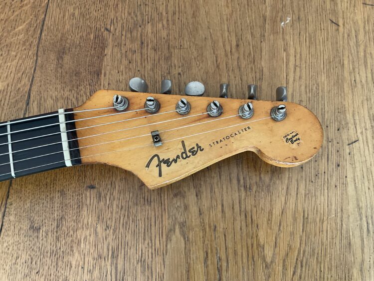 1962/3 Fender Stratocaster Fiesta Red - Image 13