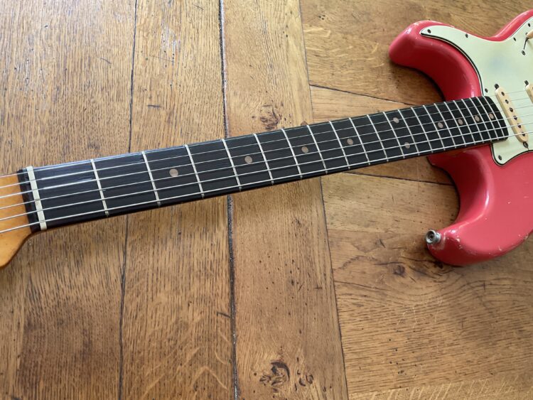 1962/3 Fender Stratocaster Fiesta Red - Image 15