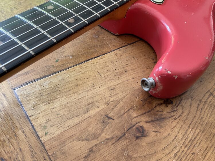 1962/3 Fender Stratocaster Fiesta Red - Image 6