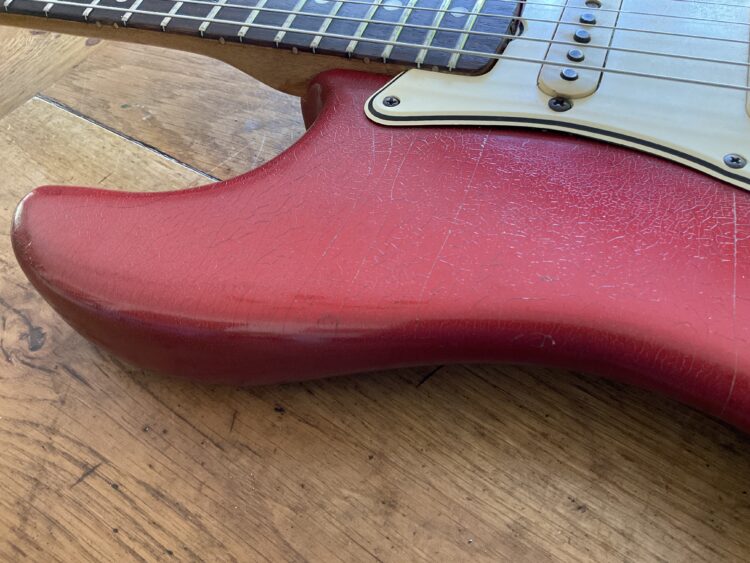 Fender Stratocaster Candy Apple Red SOLD - Image 3