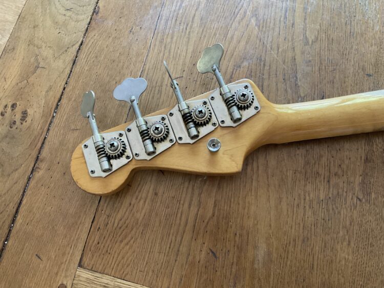 1960 Fender Precision Bass Olympic White - Image 11