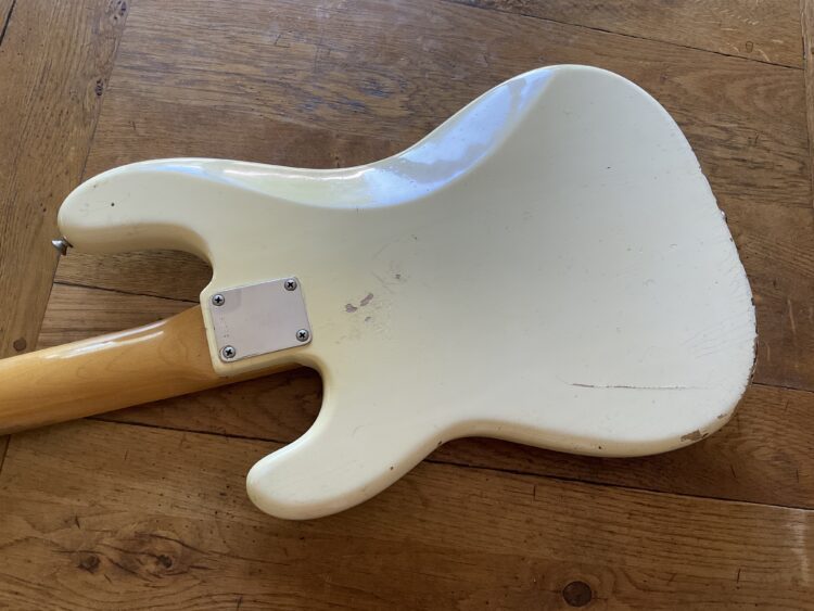 1960 Fender Precision Bass Olympic White - Image 5