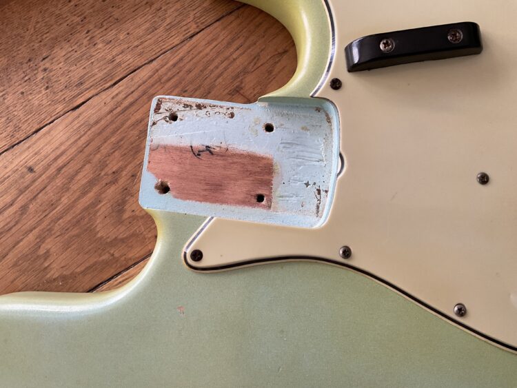 1964 Fender Jazz Bass Sonic Blue SOLD - Image 11