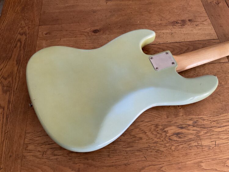 1964 Fender Jazz Bass Sonic Blue SOLD - Image 5