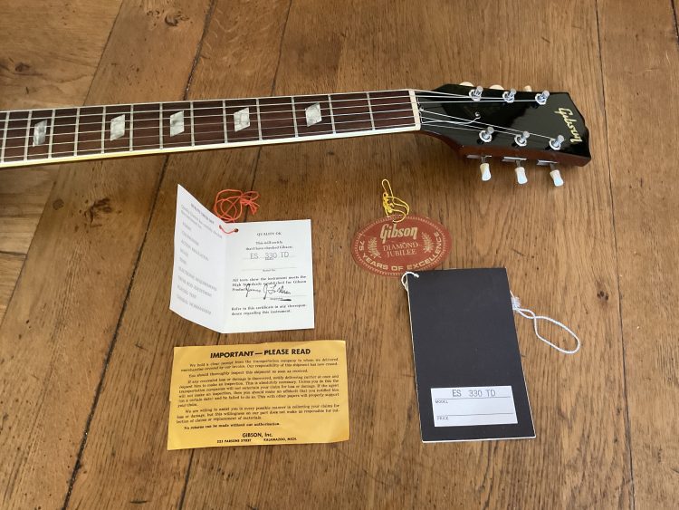 1969 Gibson ES 330 TD - Image 4