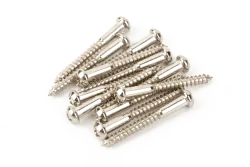 Fender Vintage-Style Stratocaster® Bridge Mounting Screws (12) (Phillips head) (Nickel)