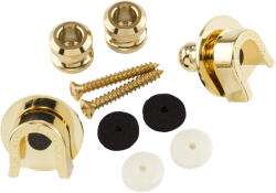 Fender® Security Strap Locks, Gold