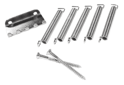 Fender Pure Vintage Stratocaster® Tremolo Spring/Claw Kit, Nickel