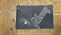 Genuine Circa 1968 Norlin Era Gibson Hang Tag Booklet