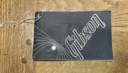 Genuine Circa 1968 Norlin Era Gibson Hang Tag Booklet Un Written.