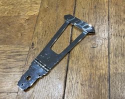 Genuine Post 1965 Gibson ES 175 Chrome Tailpiece