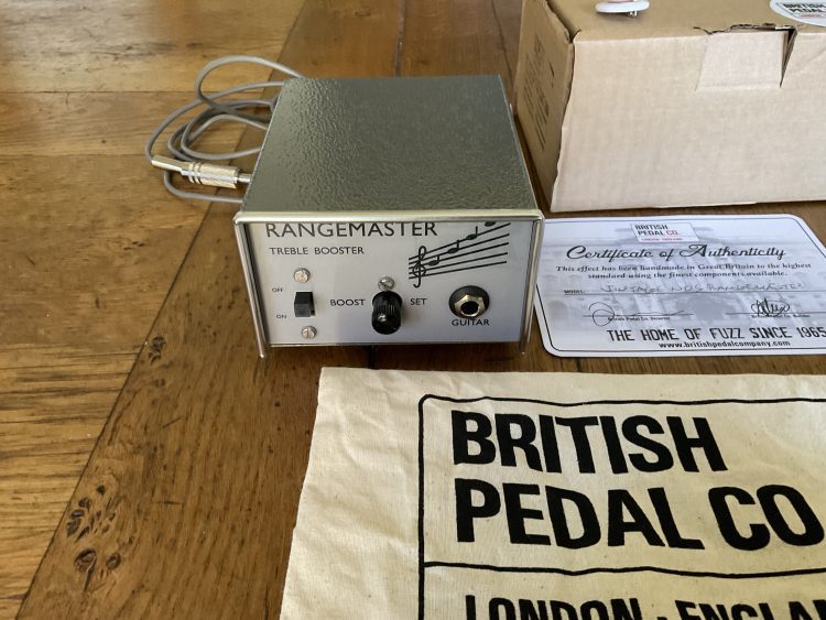 British Pedal Company Dallas Rangemaster Treble Booster - Vintage